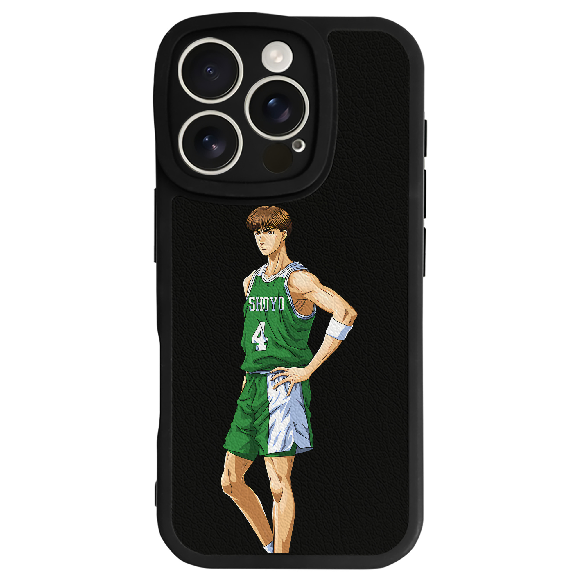 （画像用） SLAM DUNK／スラムダンク 【iPhone 16シリーズ対応】シリコンスマホケース（レザー調） 材質：シリコン